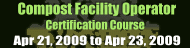 Compost Facility Operator Certification Course